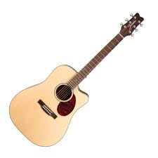 Jasmine  J Series Dreadnought Acoustic Electric Cutaway Guitar - Natural Item ID: JD37CE-NAT 2021 Natural