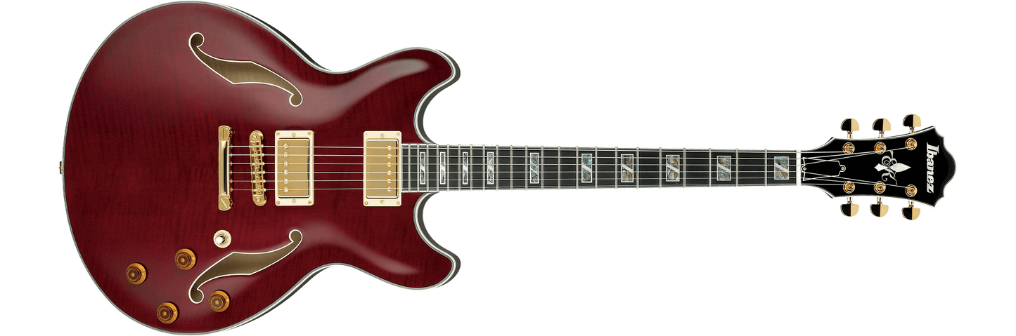 Ibanez EKM100WRD Eric Krasno (Soulive) Hollow Body Guitar Wine Red