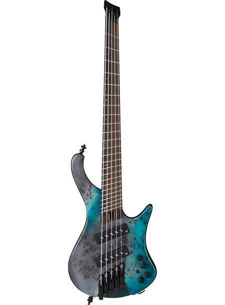 Ibanez EHB1505MS-TSF Bass Workshop 5 String Locking Bass Guitar 2020 Tropical Seafloor Flat