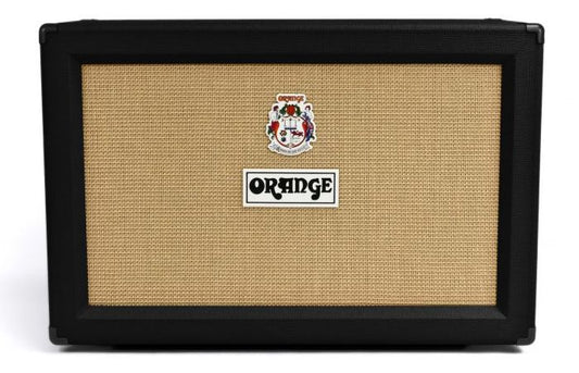 Orange PPC212-BK Closed Back 2x12 inch Guitar Speaker Cabinet in Black