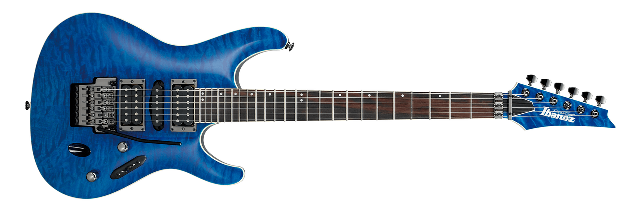 Ibanez S6570QNBL Electric Guitar Natural Blue