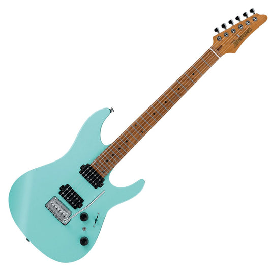 Ibanez AZ242-SFM AZ Premium 6-String Electric Guitar with Gigbag - Sea Foam Green